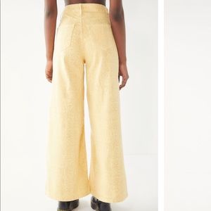 BDG High Rise Snake Print Wide Leg Pants